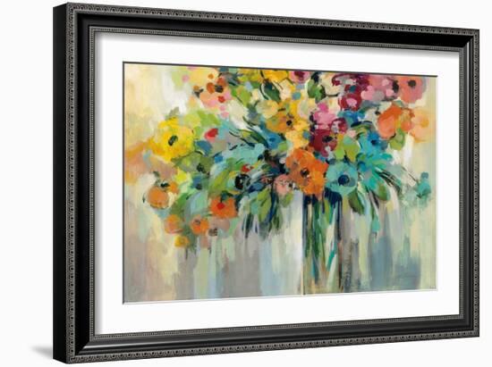 Cloud of Flowers-Silvia Vassileva-Framed Art Print