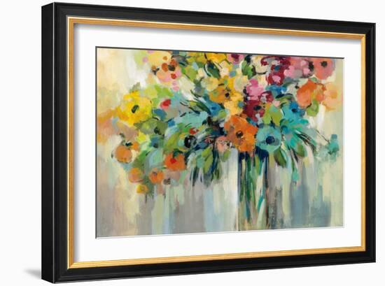 Cloud of Flowers-Silvia Vassileva-Framed Art Print