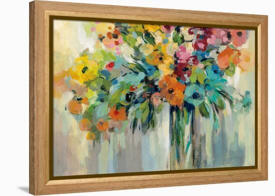 Cloud of Flowers-Silvia Vassileva-Framed Stretched Canvas