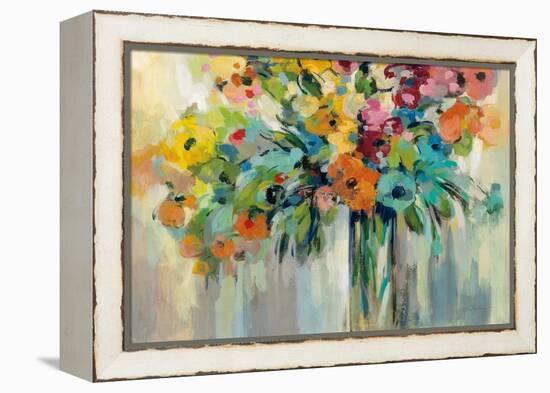 Cloud of Flowers-Silvia Vassileva-Framed Stretched Canvas