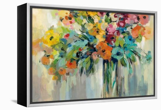 Cloud of Flowers-Silvia Vassileva-Framed Stretched Canvas