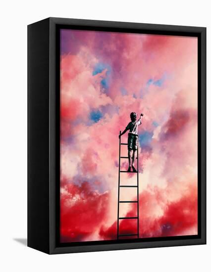 Cloud Painter-Taudalpoi-Framed Premier Image Canvas