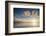 Cloud Reflections at Constantine Bay at Sunset, Cornwall, England, United Kingdom, Europe-Matthew-Framed Photographic Print