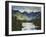 Cloud-Shrouded Mt. Cook Reflected in Lake Matheson, Near Town of Fox Glacier, South Island-Dennis Flaherty-Framed Photographic Print