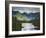 Cloud-Shrouded Mt. Cook Reflected in Lake Matheson, Near Town of Fox Glacier, South Island-Dennis Flaherty-Framed Photographic Print