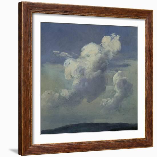 Cloud Study, 1832-Johan Christian Clausen Dahl-Framed Giclee Print