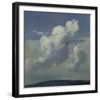 Cloud Study, 1832-Johan Christian Clausen Dahl-Framed Giclee Print