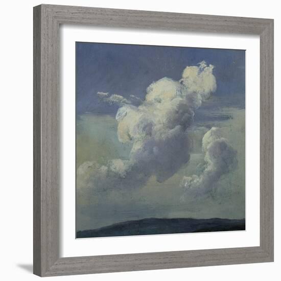 Cloud Study, 1832-Johan Christian Clausen Dahl-Framed Giclee Print