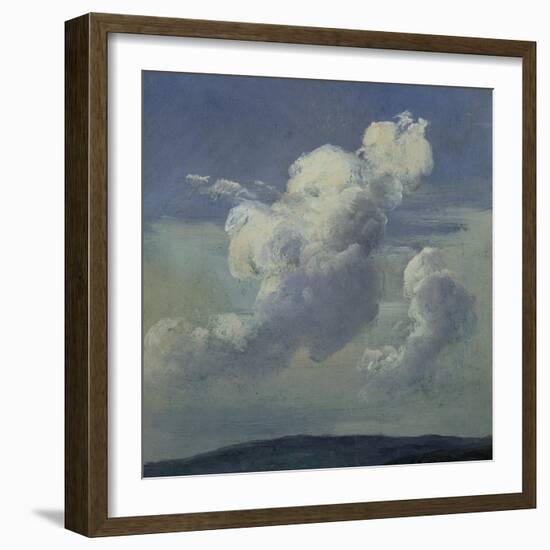 Cloud Study, 1832-Johan Christian Clausen Dahl-Framed Giclee Print