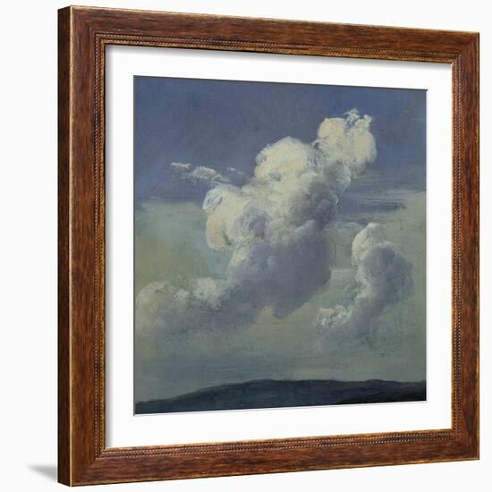 Cloud Study, 1832-Johan Christian Clausen Dahl-Framed Giclee Print