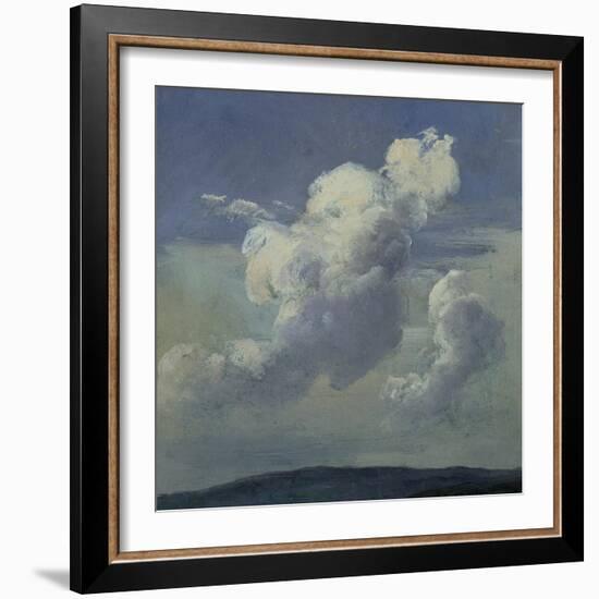 Cloud Study, 1832-Johan Christian Clausen Dahl-Framed Giclee Print