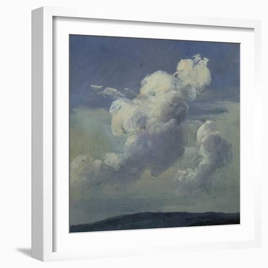 Cloud Study, 1832-Johan Christian Clausen Dahl-Framed Giclee Print