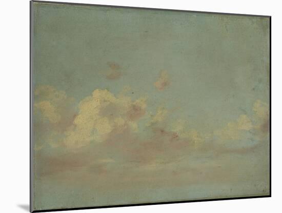 Cloud Study, C.1821-22 (Oil on Laminate Cardboard)-John Constable-Mounted Giclee Print
