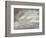 Cloud Study, C.1821 (Oil on Paper Laid on Card)-John Constable-Framed Giclee Print