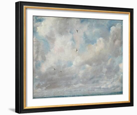 Cloud Study with Birds, 1821-John Constable-Framed Giclee Print