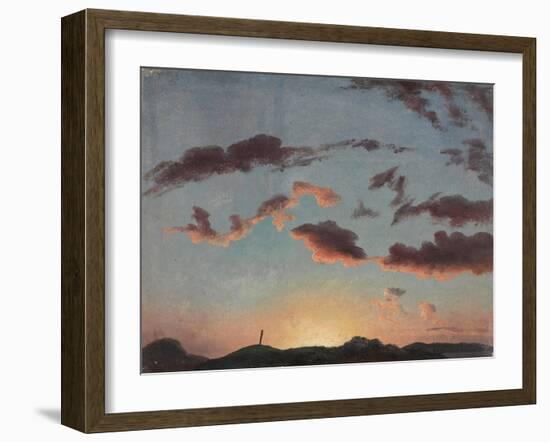 Cloud Study-Knud Baade-Framed Giclee Print