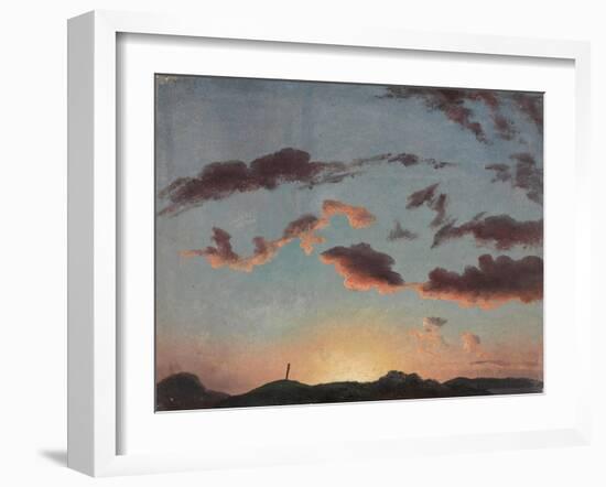 Cloud Study-Knud Baade-Framed Giclee Print