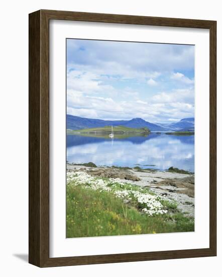 Cloud Walker' Anchored in Kvalfjordur, Iceland, Polar Regions-David Lomax-Framed Photographic Print