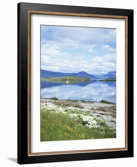 Cloud Walker' Anchored in Kvalfjordur, Iceland, Polar Regions-David Lomax-Framed Photographic Print