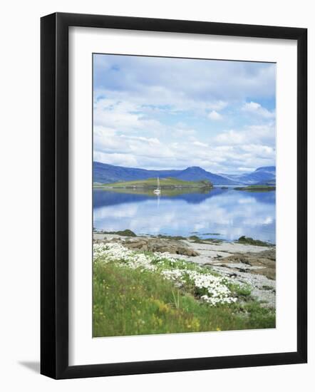 Cloud Walker' Anchored in Kvalfjordur, Iceland, Polar Regions-David Lomax-Framed Photographic Print