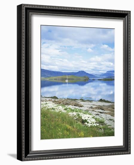 Cloud Walker' Anchored in Kvalfjordur, Iceland, Polar Regions-David Lomax-Framed Photographic Print