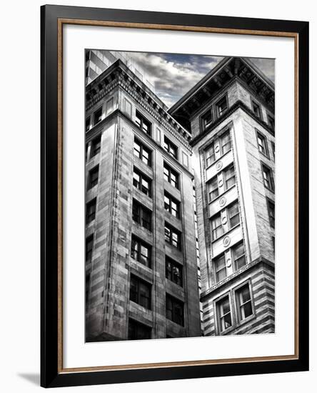 Clouds above Boston-Andrea Costantini-Framed Photographic Print