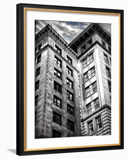 Clouds above Boston-Andrea Costantini-Framed Photographic Print