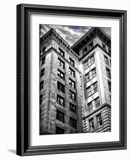 Clouds above Boston-Andrea Costantini-Framed Photographic Print