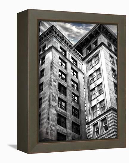 Clouds above Boston-Andrea Costantini-Framed Premier Image Canvas