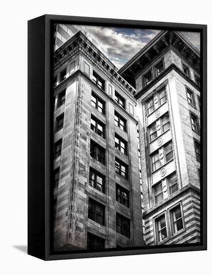 Clouds above Boston-Andrea Costantini-Framed Premier Image Canvas