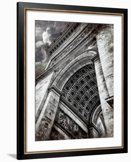 Clouds above the Arc-Andrea Costantini-Framed Photographic Print