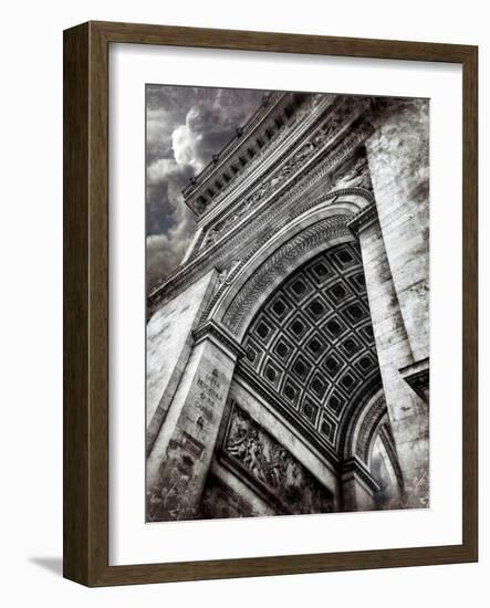 Clouds above the Arc-Andrea Costantini-Framed Photographic Print