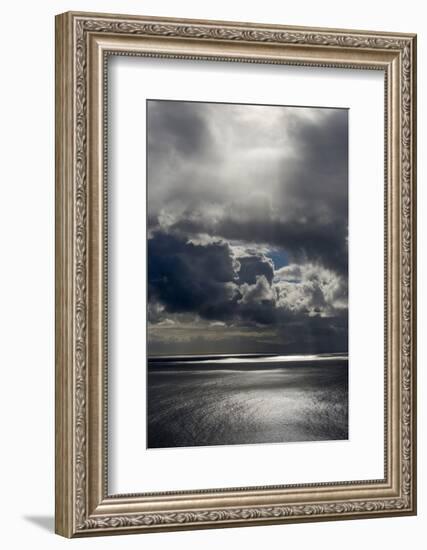 Clouds above the ocean, Cape Point, Cape Peninsula, South Africa-Keren Su-Framed Photographic Print