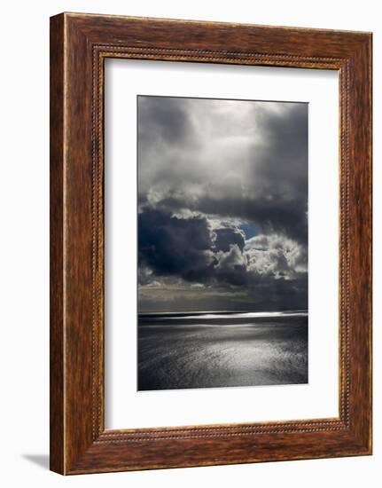 Clouds above the ocean, Cape Point, Cape Peninsula, South Africa-Keren Su-Framed Photographic Print