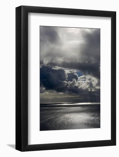 Clouds above the ocean, Cape Point, Cape Peninsula, South Africa-Keren Su-Framed Photographic Print