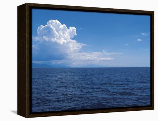 Clouds above the Sea-null-Framed Premier Image Canvas