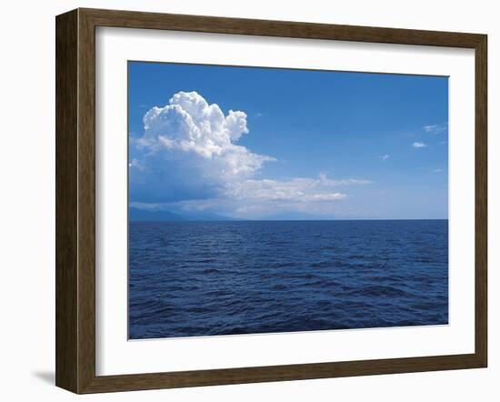 Clouds above the Sea-null-Framed Photographic Print