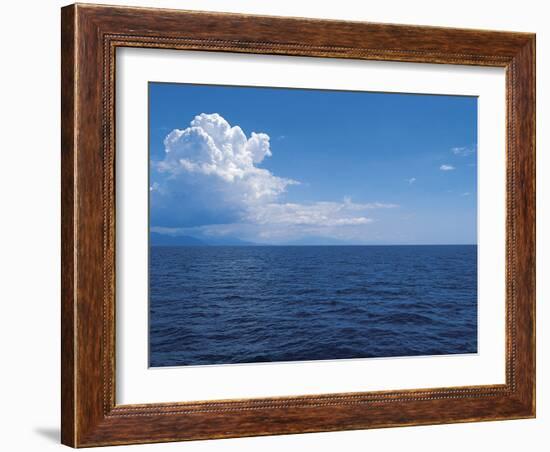 Clouds above the Sea-null-Framed Photographic Print