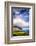 Clouds and Light at Stokknes Vestrahorn Mountains, Iceland-Vincent James-Framed Photographic Print