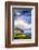 Clouds and Light at Stokknes Vestrahorn Mountains, Iceland-Vincent James-Framed Photographic Print