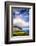 Clouds and Light at Stokknes Vestrahorn Mountains, Iceland-Vincent James-Framed Photographic Print