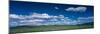 Clouds and Meadow, Wyoming, USA-null-Mounted Photographic Print