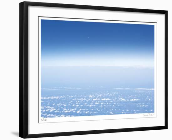 Clouds and Moon over the Atlantic-Shams Rasheed-Framed Giclee Print