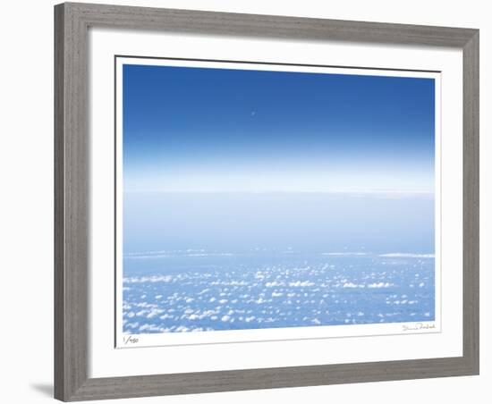 Clouds and Moon over the Atlantic-Shams Rasheed-Framed Giclee Print