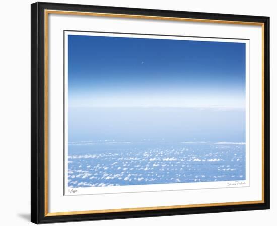 Clouds and Moon over the Atlantic-Shams Rasheed-Framed Giclee Print