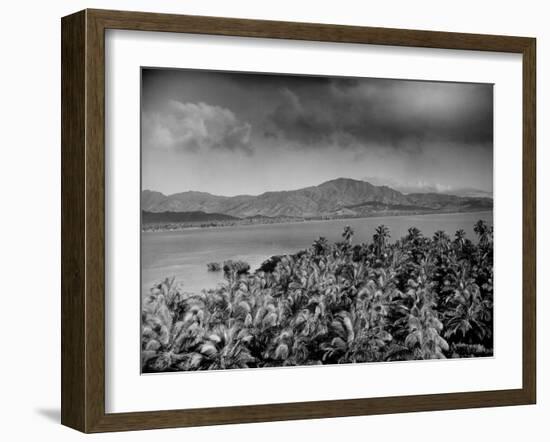 Clouds and Tropical Scenes in Puerto Rico and Santiago Island-Hansel Mieth-Framed Photographic Print