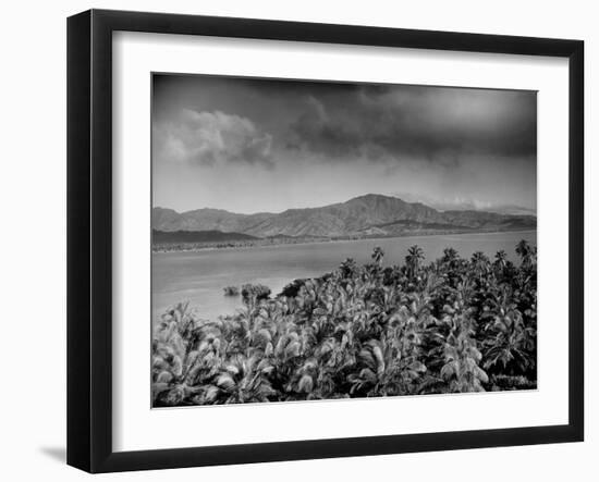 Clouds and Tropical Scenes in Puerto Rico and Santiago Island-Hansel Mieth-Framed Photographic Print