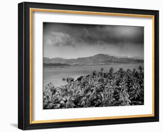 Clouds and Tropical Scenes in Puerto Rico and Santiago Island-Hansel Mieth-Framed Photographic Print