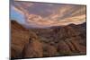 Clouds at Dawn over the Rock Formations, Alabama Hills, Inyo National Forest-James Hager-Mounted Photographic Print