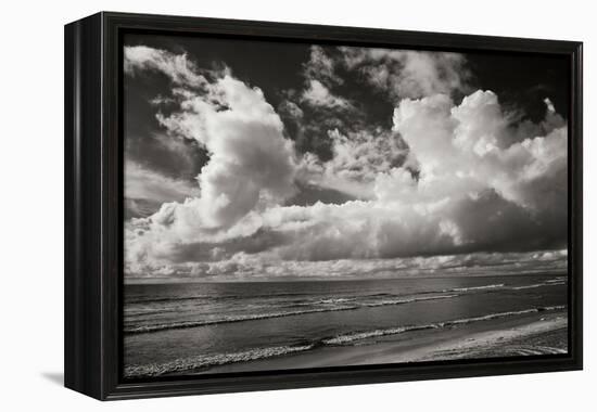 Clouds at the Beach-Lee Peterson-Framed Premier Image Canvas